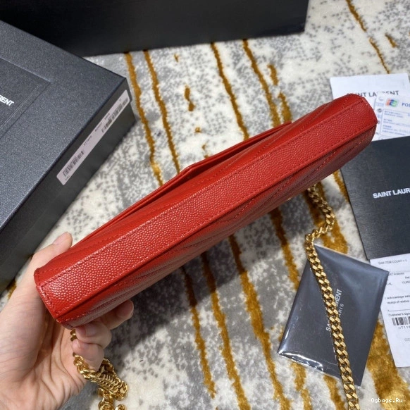 WALLET MATELASSÉ YSL CASSANDRE CHAIN 0714